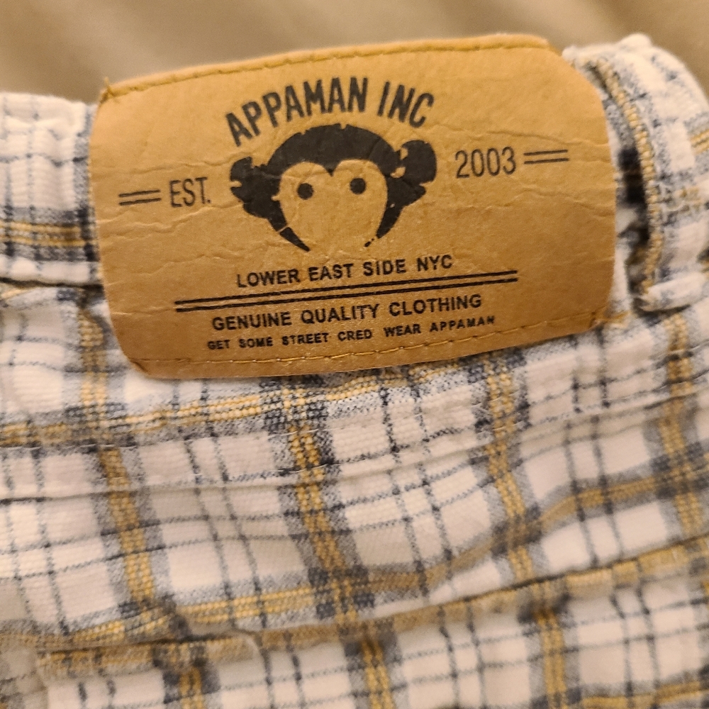 Boy's plaid shorts by Appaman, Size 7